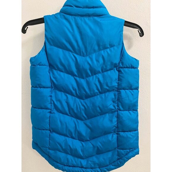 GAP KIDS ELECTRIC BLUE PUFFER VEST - MEDIUM NO FLAWS NO DEFECTS GREAT CONDITION - Picture 4 of 7
